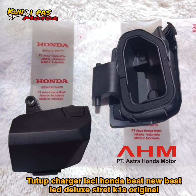 tutup charger laci honda beat new beat led deluxe stret k1a original Kuncipas Motor