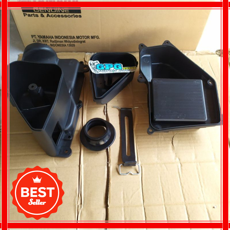 BOX FILTER UDARA DUDUKAN WADAH TEMPAT AKI 5 BAGIAN RX KING SET KARET FILTER KARET AKI MURAH