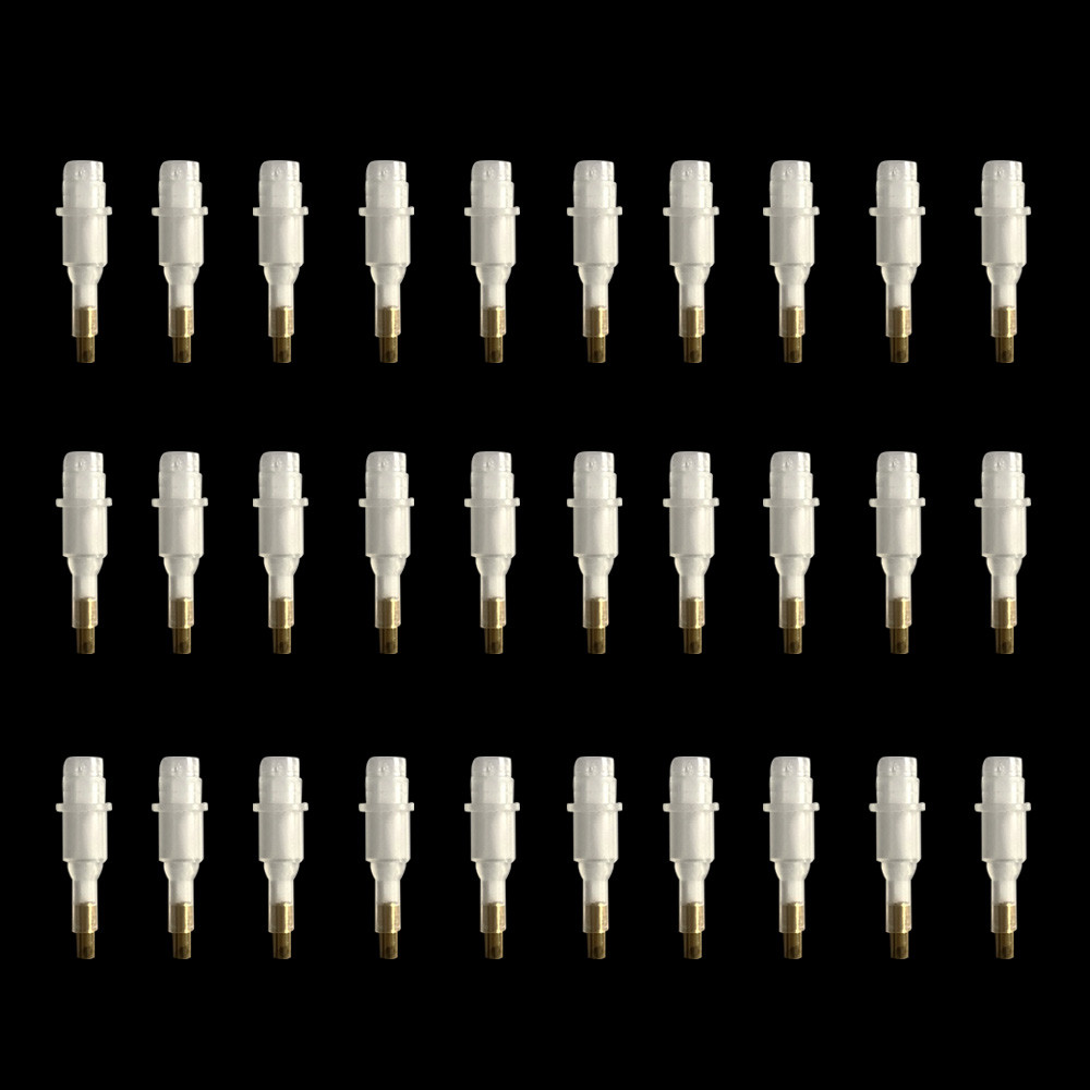 

30PCS Replacement Embroidery Point Drill Pen Heads Single For 5D Diamond Painting Cross Stitch Fixing Quick Tool Crafts Supplies