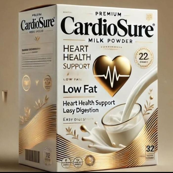 

PROMO PAKET 2 BOX Agen Susu Cardiosure Milk Asli Original obati Hipertensi kolestrol Jantung koroner Asam Urat
