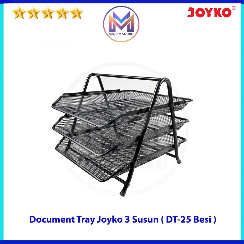 

Document Tray Joyko DT 25 3 Susun / Rak Dokumen 3 Tingkat Besi new