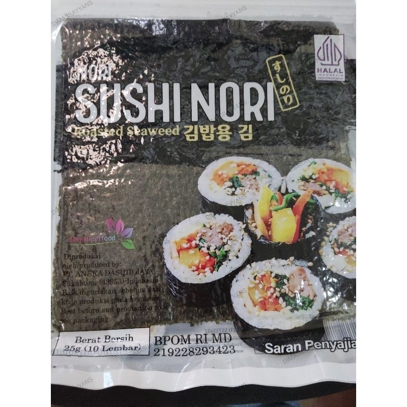 

SUSHI NORI (ROASTED SEAWEED)