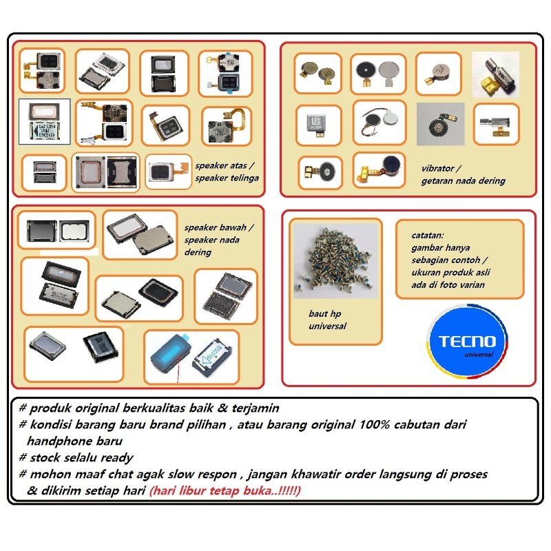 speaker tecno pova - pova 2 - Neo - Neo 2