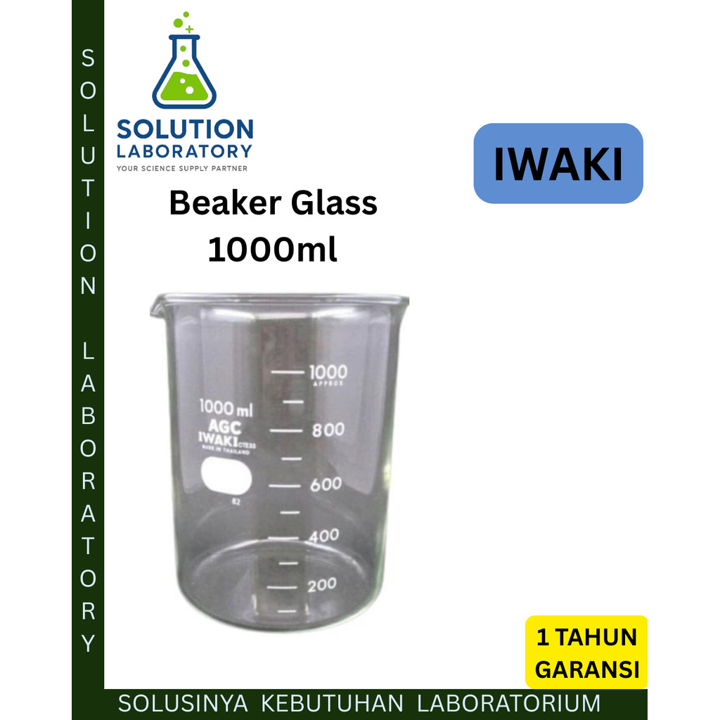 Beaker Glass 1000ml