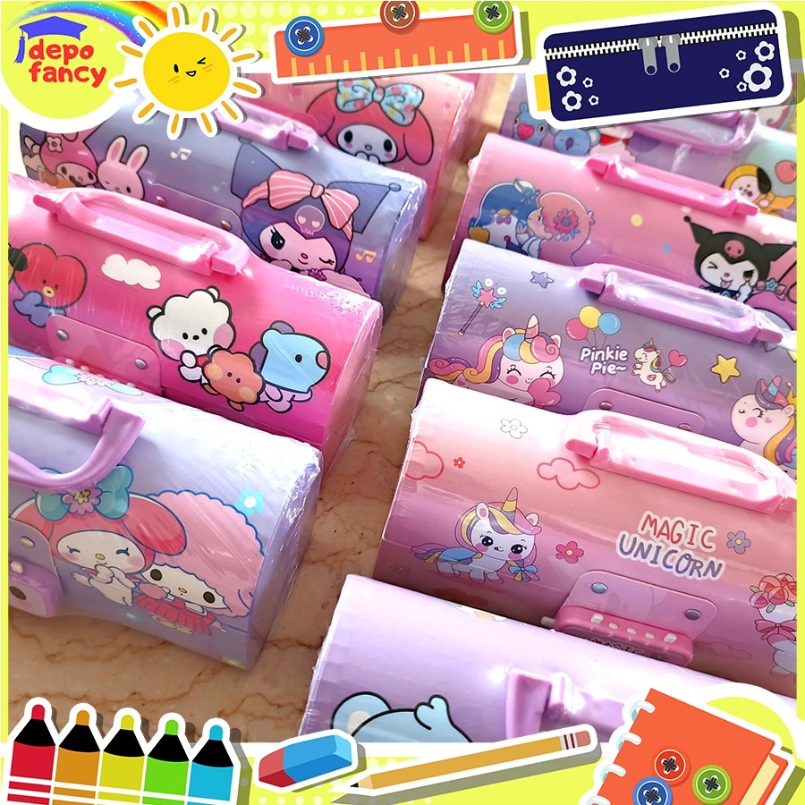 

Kotak Pensil Karton + KODE Kombinasi D3051 / Tempat Pensil / Pencil Case / Boks Pensil / Box Pen / Tempat Pensil