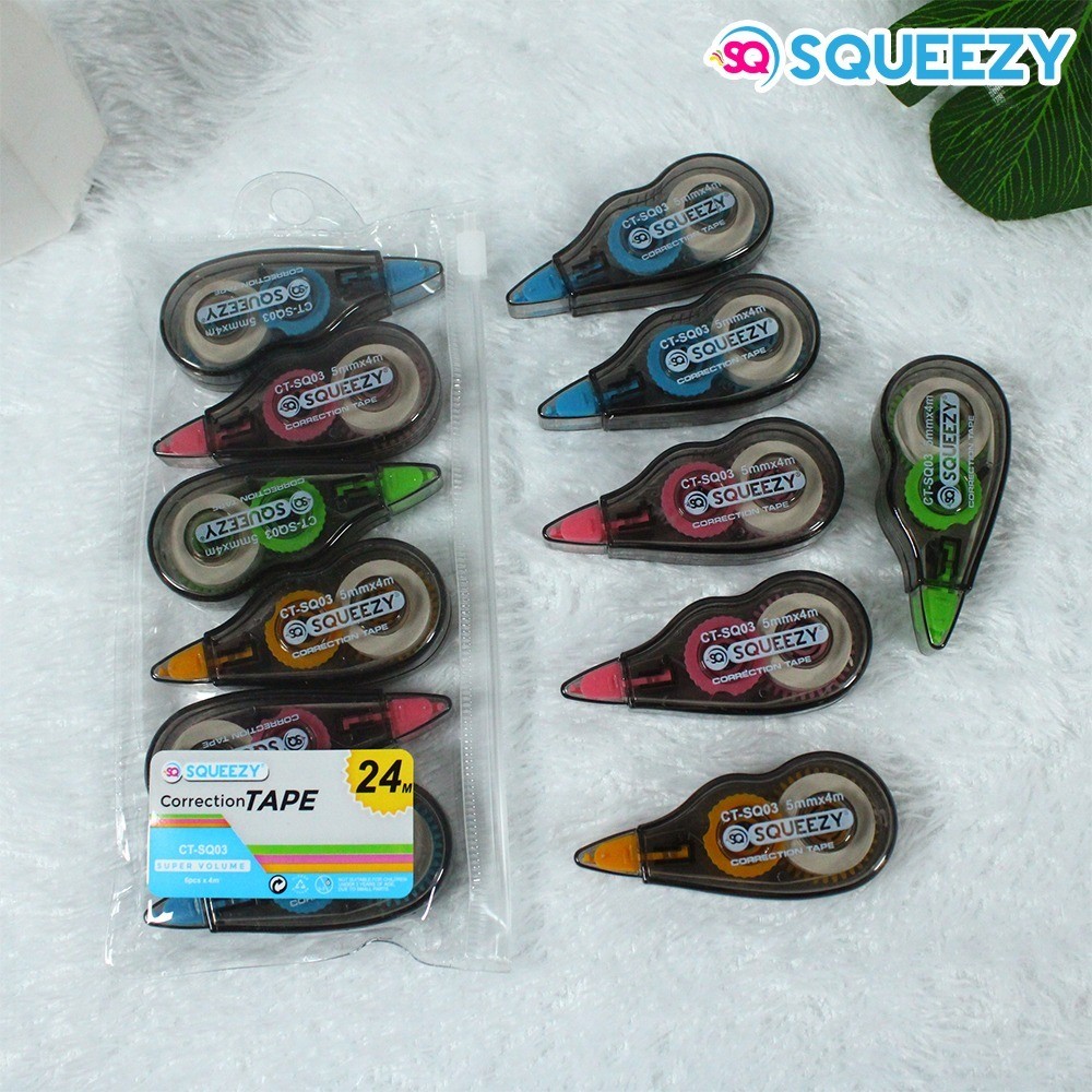 

Tip X kertas / Correction Tape isi 6 x 4 Meter