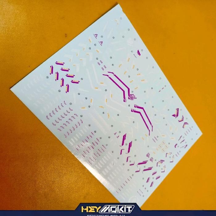 MG 1/100 IN ERA THUNDERBOLT V1 PART WSD WATER SLIDE DECAL MODELKIT