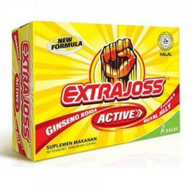 

extrajoss active kuning - minuman energi per box