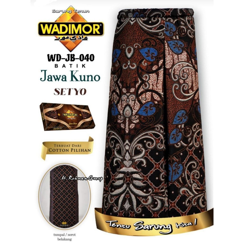 Sarung Batik Wadimor JB42 | Wadimor Primer Batik | Batik Motif Terbaru | Sarung Batik Wadimor Super 