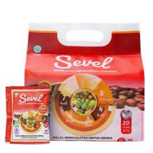 

Kopi Sevel Kopi 7 Elemen - 20 Sachet by HNI