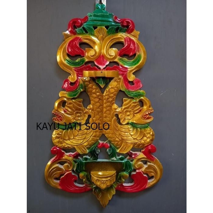 blawong naga kembar emas sunggingan isi 1 pusaka antikan pusaka KJS61 KD