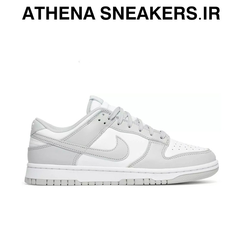 Sepatu Nike SB Dunk Low White Grey Fog BNIB Original