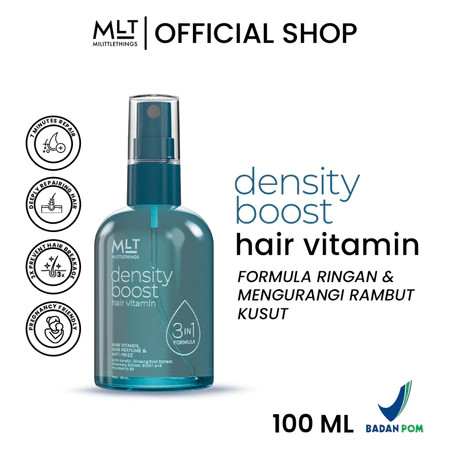 Milittle Things Density Boost Hair Vitamin | Vitamin Rambut | Mencegah Rambut Rontok | Perawatan Ram