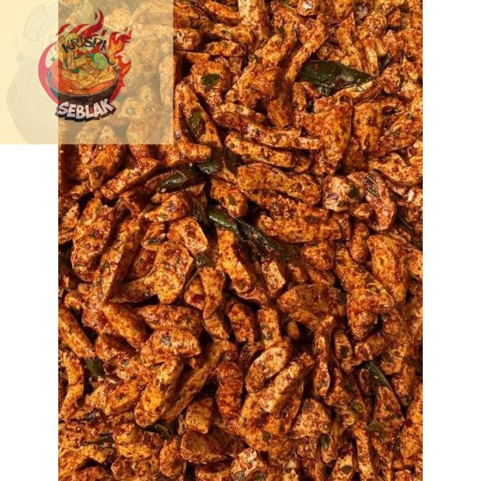 

(Seblak krispi) Basreng Stik Pdas Daun Jeruk 1kg