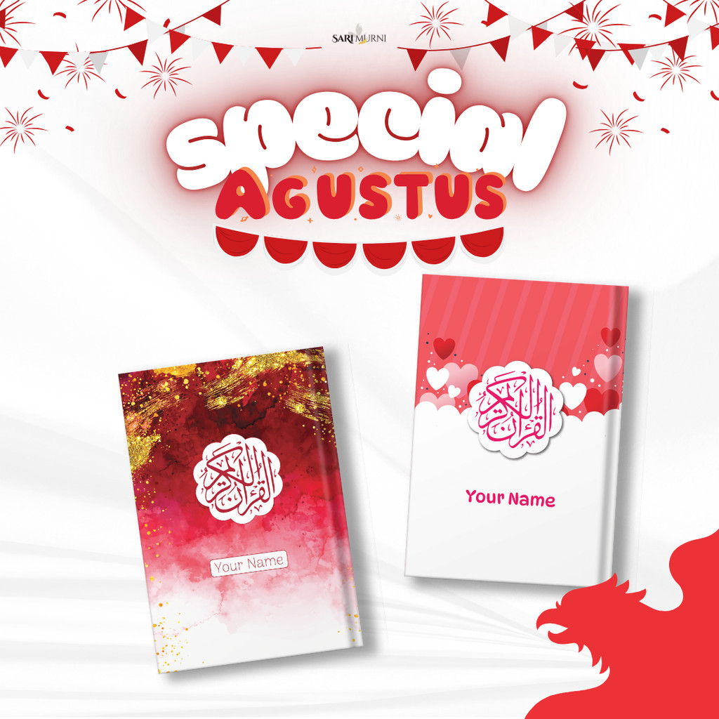 Sari Murni Jakarta Agustusan - Alquran Custom Nama Terjemahan Perkata Latin Ukuran A4 A5 A6