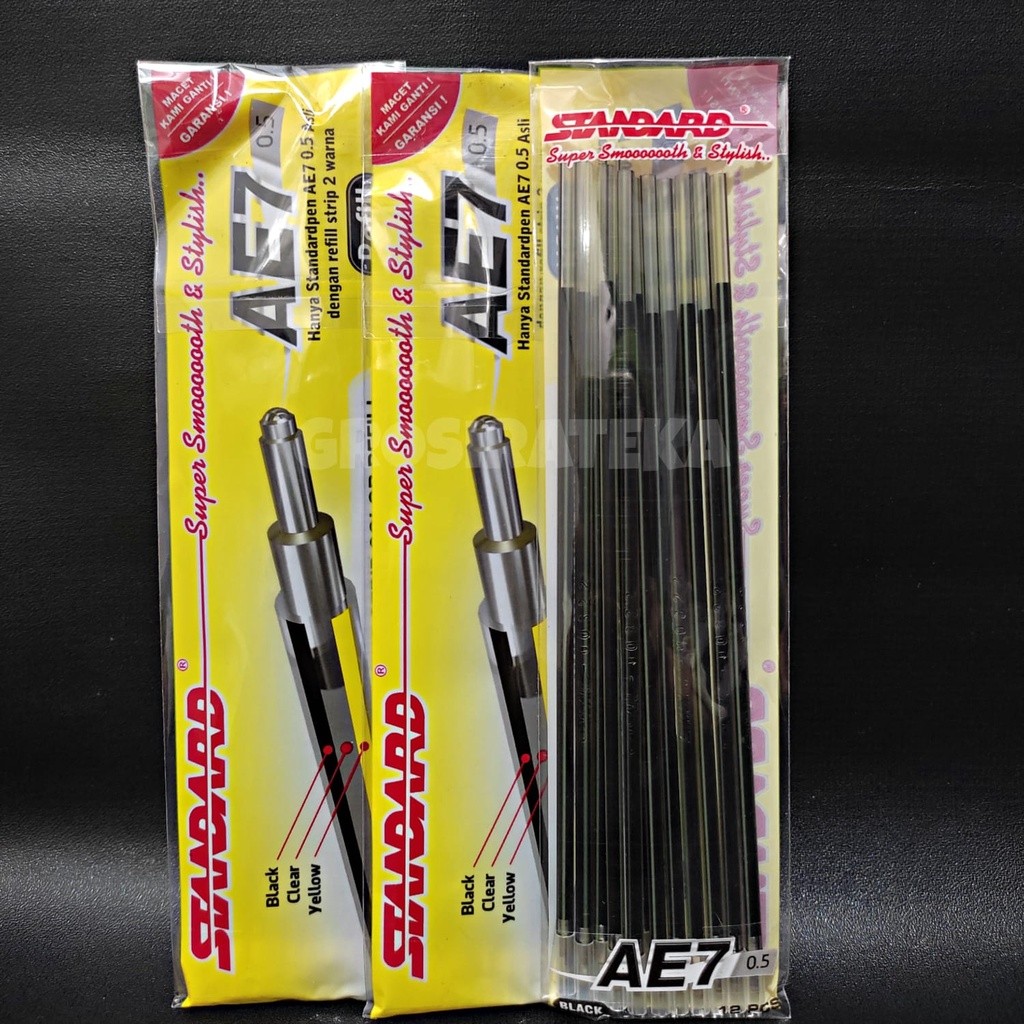 

ISI ULANG BALLPOINT, ISI BP STANDARD AE7 HITAM