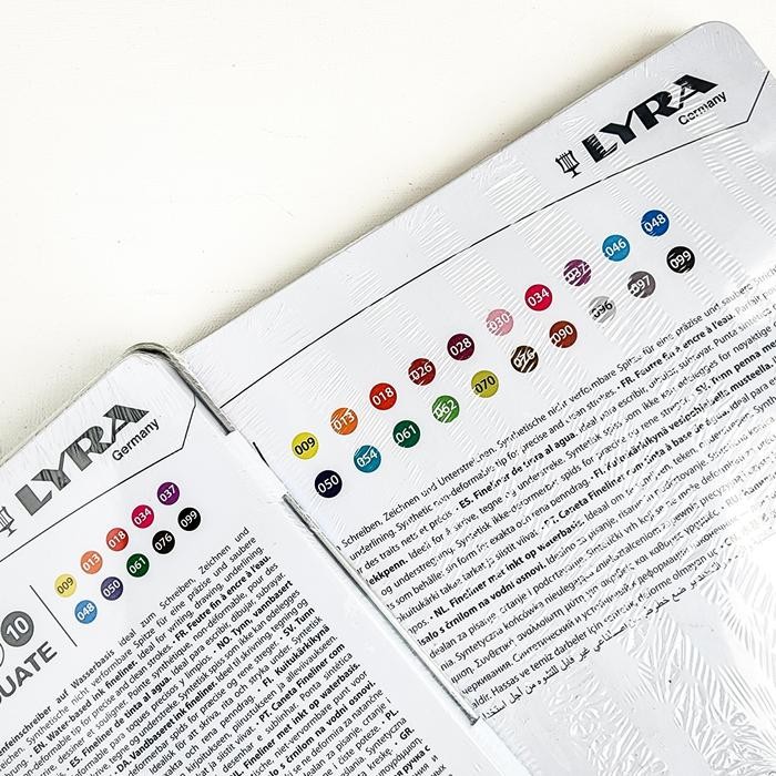 

Spidol Lyra Graduate Fineliner Marker Metal Box - 10c