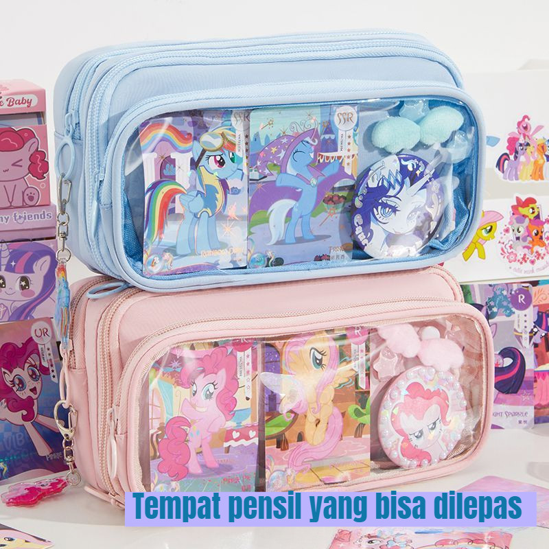 

Kotak Pensil My Little Pony Tas Pensil Lepas Pasang Multifungsi Kotak Pensil Alat Tulis Siswa Kotak Pensil Kapasitas Besar