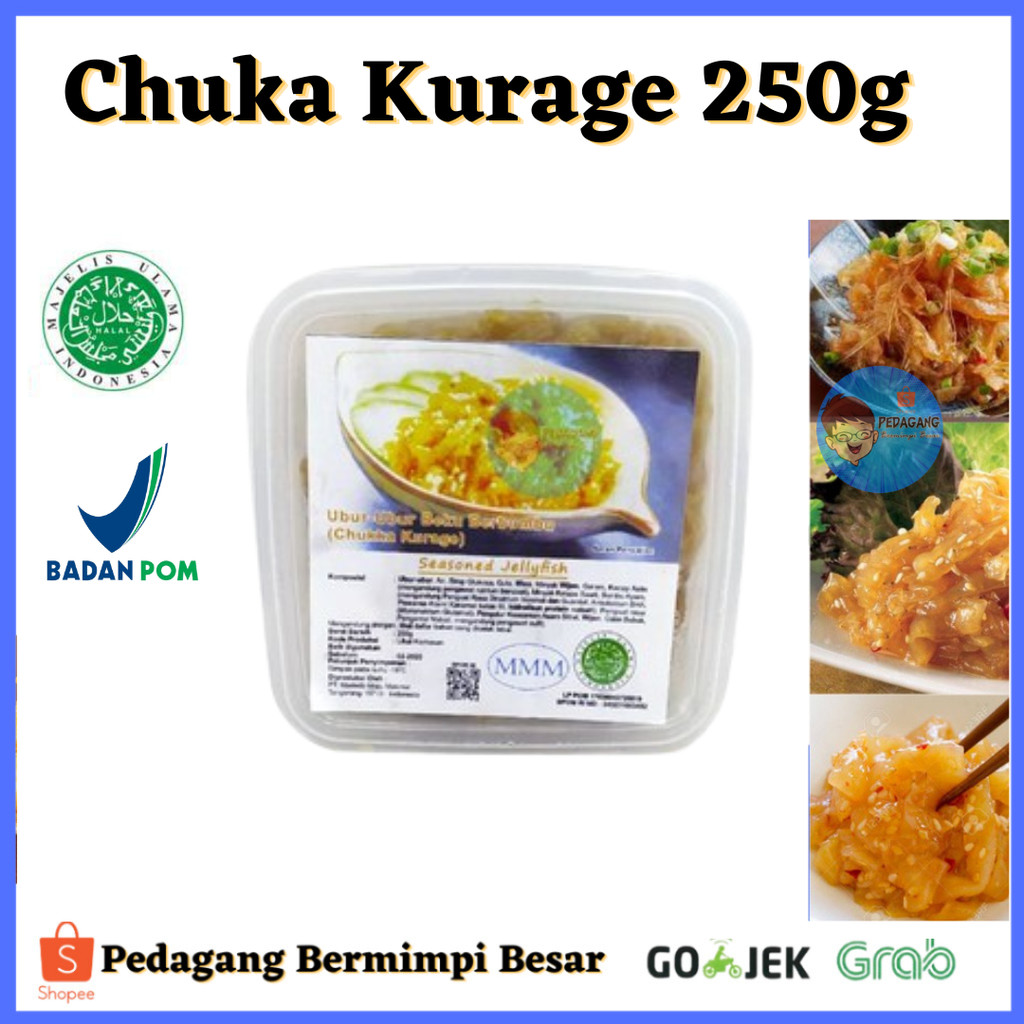 

Chuka Kurage Share Size 250gr | Salad Ubur-Ubur | Salad Jellyfish