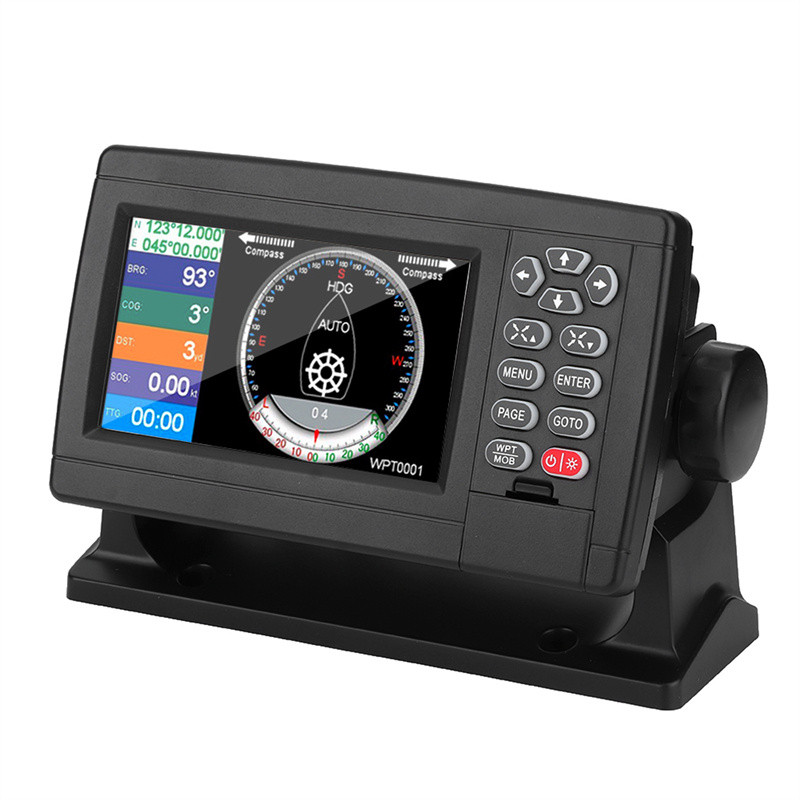 XF-520 5'' Marine Satellite GPS Navigator Color LCD splay Dual-Mode Positioning Boat Chart Plotter G
