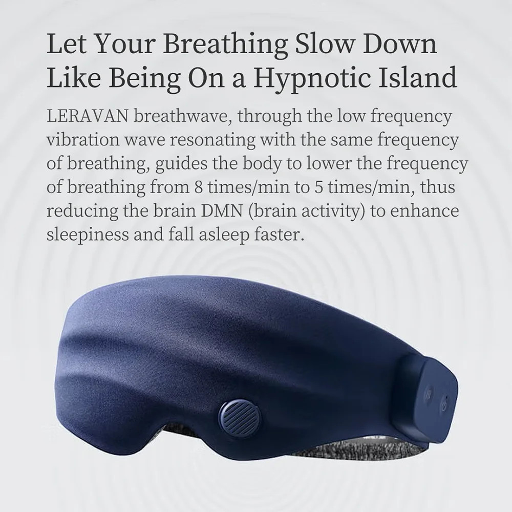 ANDEASTR LF LERAVAN Sleep Massage Eye Mask Alat  Kompres Mata Elektrik - LFE003