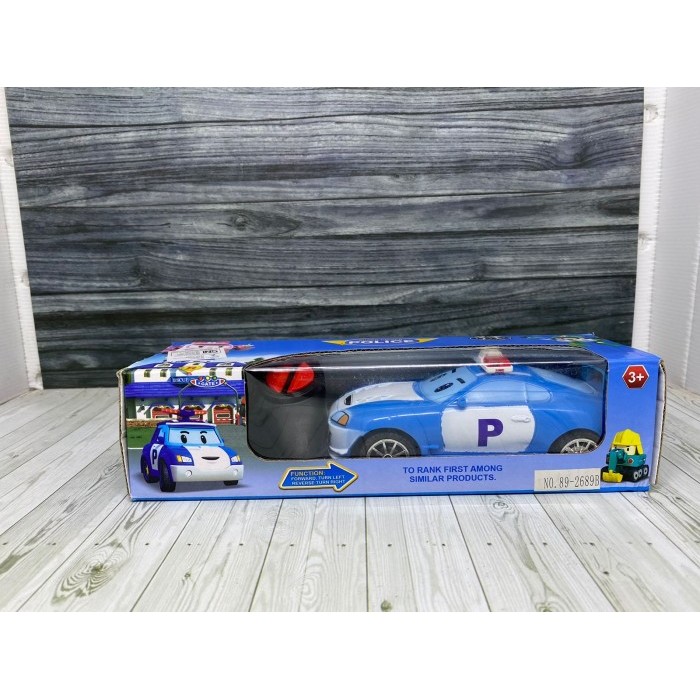 (PAP) MAINAN RC POLI KECIL 167 3 / RC Mobil POLICE Kecil Mobil / mainan remote control mobil robocar