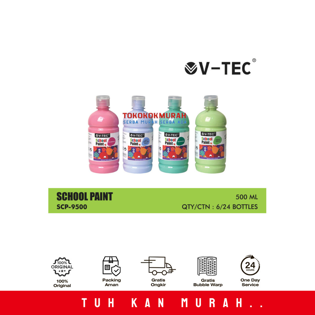 

V-TEC School Paint SCP 9500/500ml BURNT SIENNA
