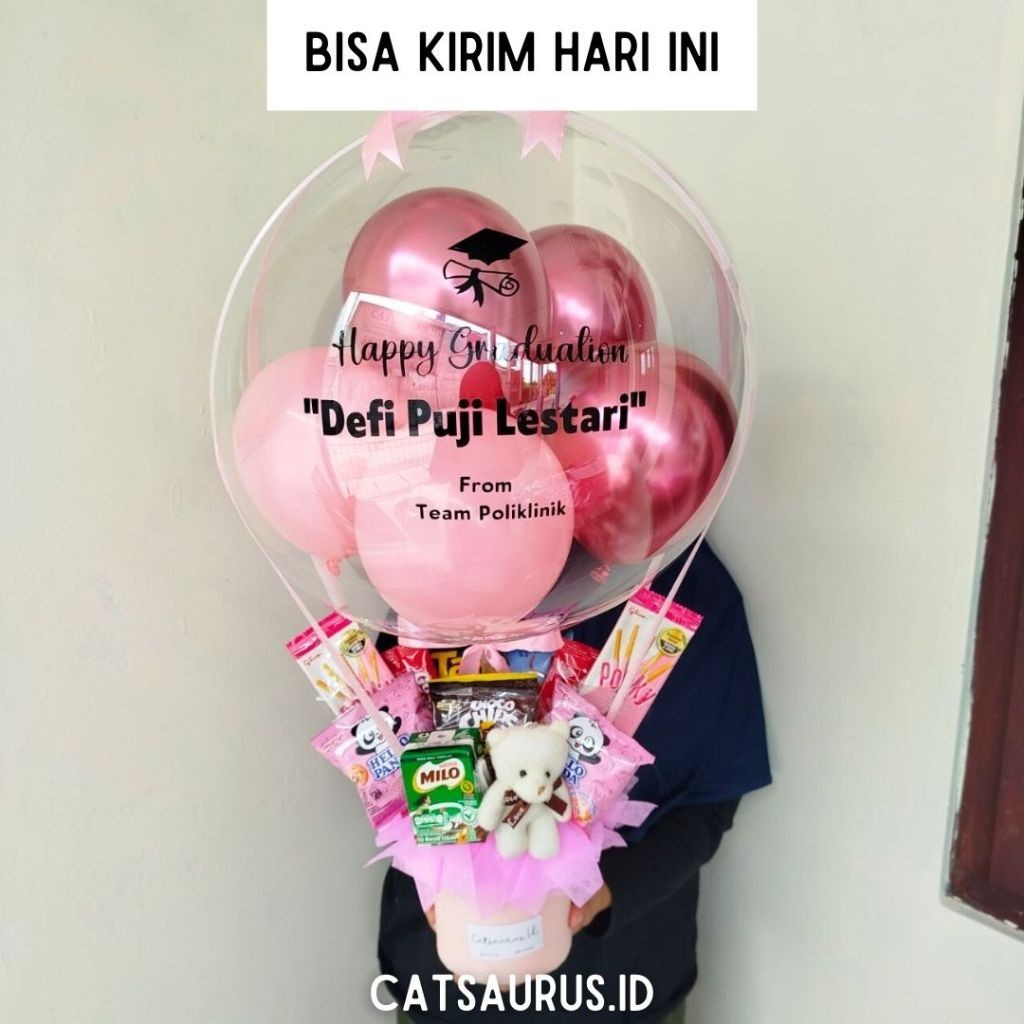 

Buket Balon Snack Bucket Snack Wisuda Bouquet Balon Wisuda Ulang Tahun Grand Opening Catsaurus id