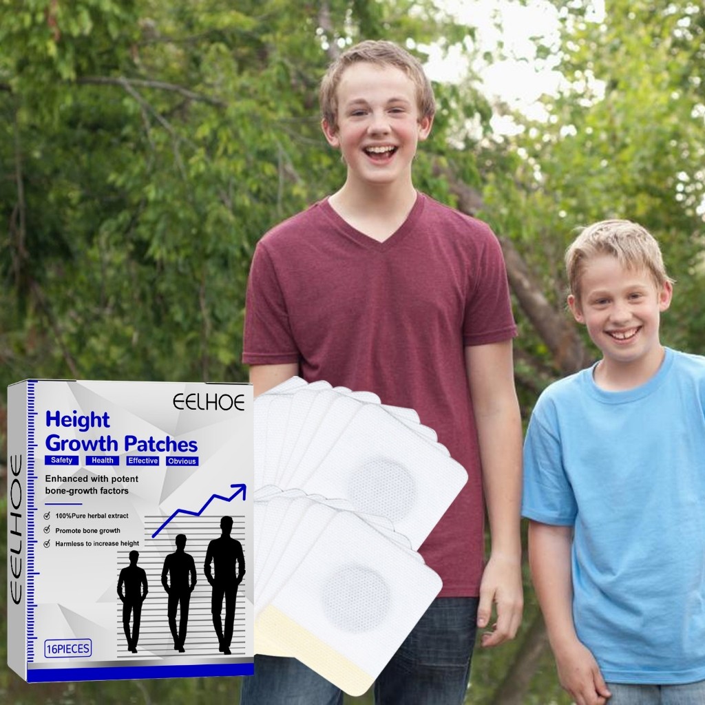 EELHOE Height Growth Patches 16pcs Peninggi Badan  Susu Peninggi Badan Susu Susu Hilo Peninggi Badan