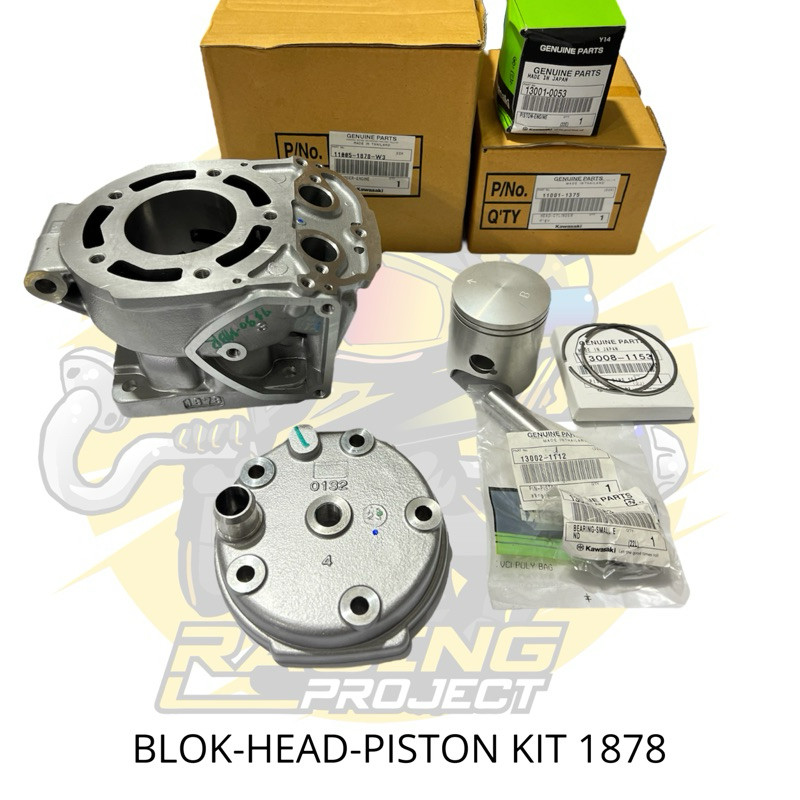 BLOK HEAD PISTON KIT Ninja ZX 1878 Original Kawasaki