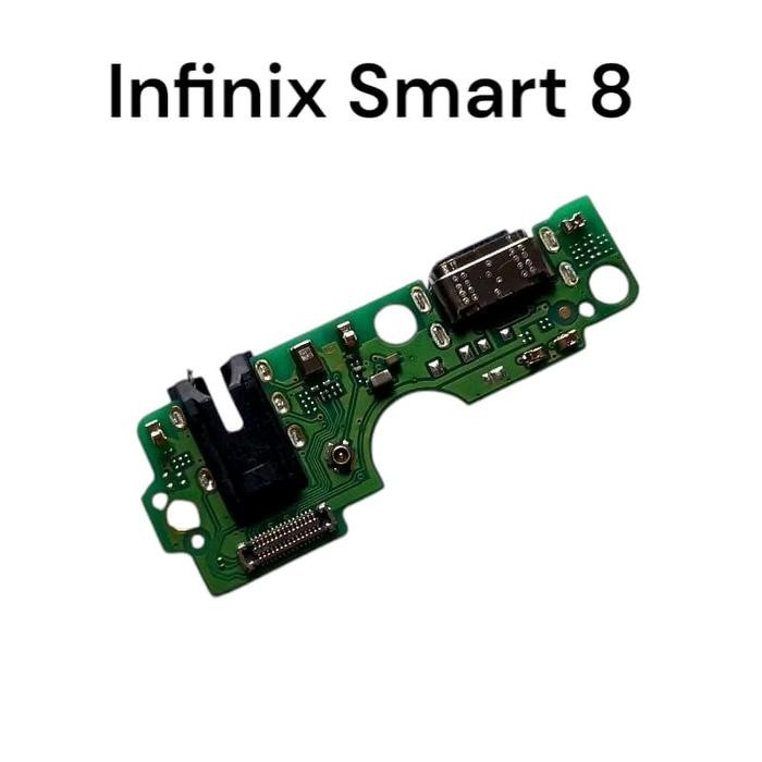 BOARD KONEKTOR CAS INFINIX SMART 8 – PAPAN CHARGER HP INFINIX SMART 8 – FLEXIBLE CONNECTOR CHARGER