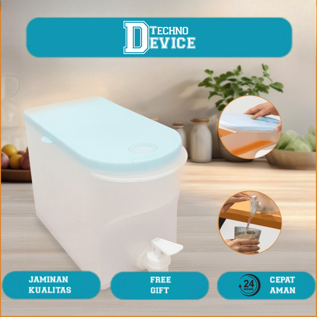 MINI DISPENSER - Kran Dispenser Mini / Tempat Air Minum Kran Plastik