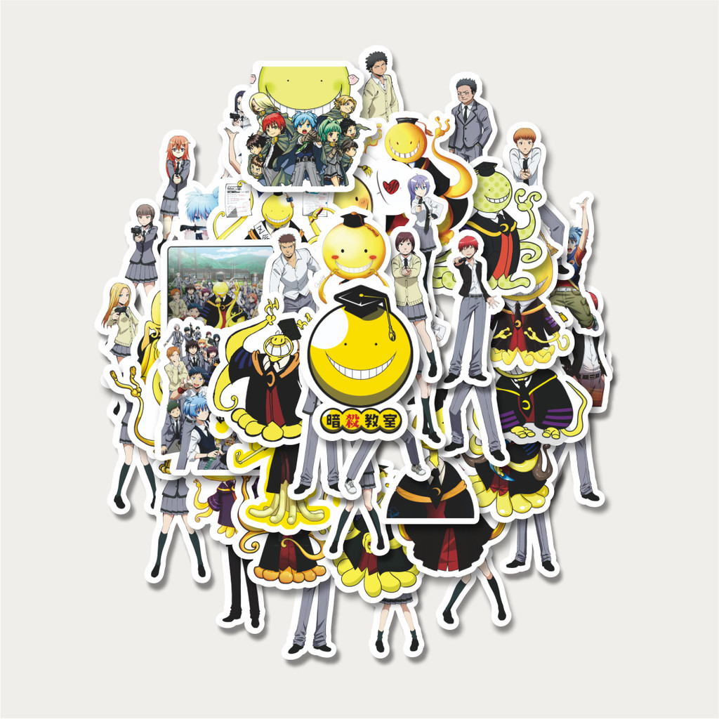 

Sticker Pack Stiker Anime Series Assasination Classroom Character Mix 1 | Sticker TUMBLR | Stiker LAPTOP KOPER HELM
