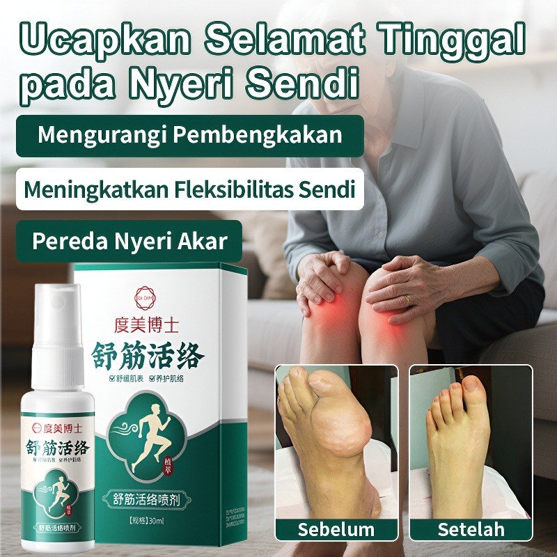 ⚡️COD + Free Shipping⚡ Semprotan Nyeri Sendi Premium / Semprotan Pereda Nyeri Dr. Shu / Pereda Nyeri