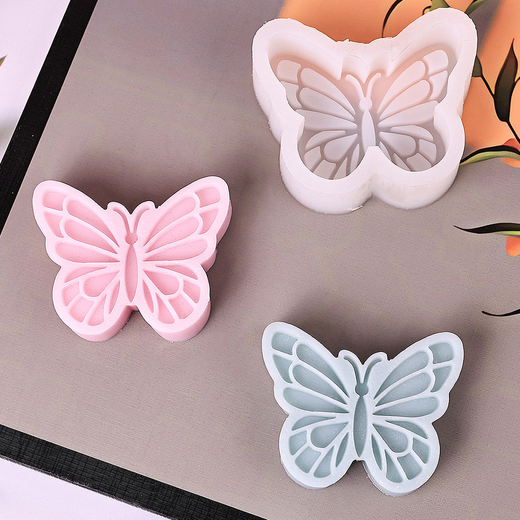 

Sculpture Beautiful Butterfly Candle Silicone Mold DIY Insect Series Resin Mould Aromatherapy Soap Gypsum Handmade Home Decor