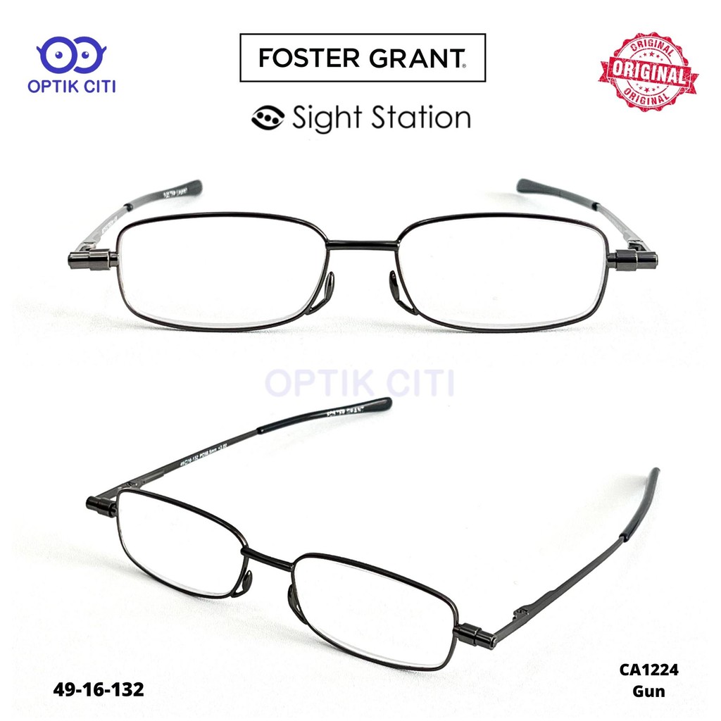 Kacamata Baca Lipat Gavin Gun Gideon Cf Sight Station Foster Grant Original
