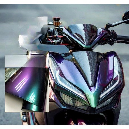 SKOTLET STIKER MOTOR GREEN CHAMELEON BUNGLON PREMIUM SKOTLET BUNGLON STIKER BUNGLON SCOTLITE BUNGLON