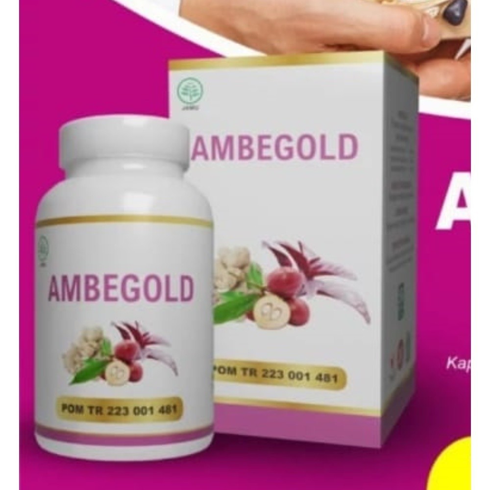 (terlaris) (PTE)Ambegold Asli Obat Ambeien Wasir Herbal | ambe Gold Original