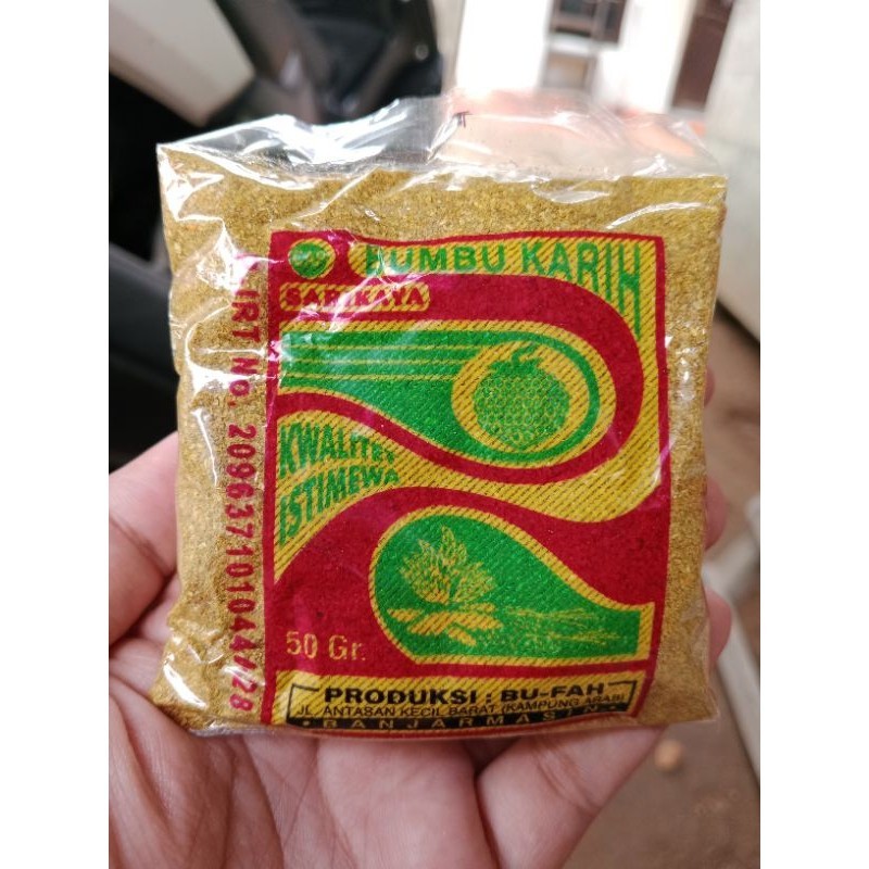 

Bumbu Masak Karih Banjar Cap Sarikaya - - ARBON - ARBON