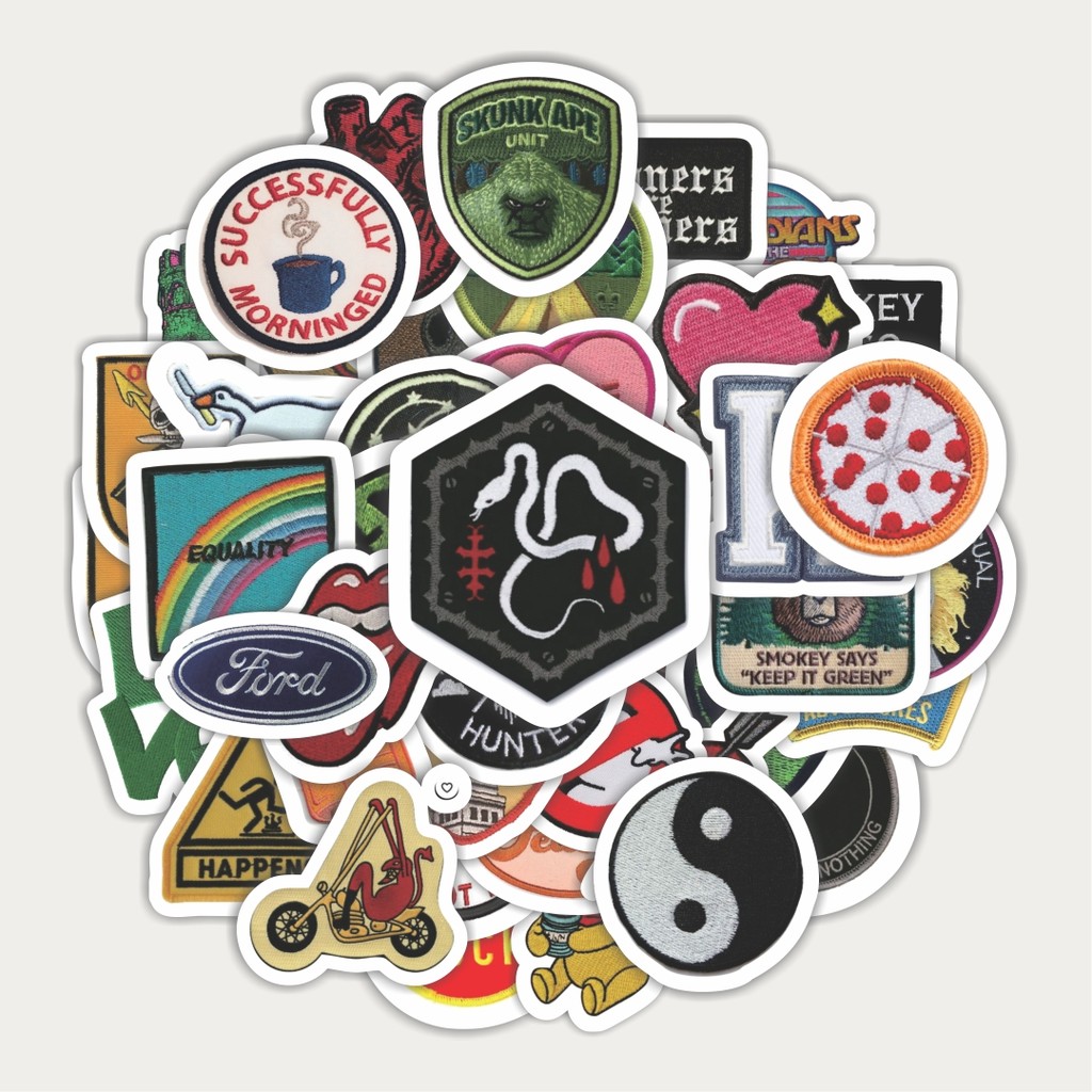 

Sticker Pack Stiker Patch V19 | Sticker TUMBLR | Stiker LAPTOP KOPER HELM