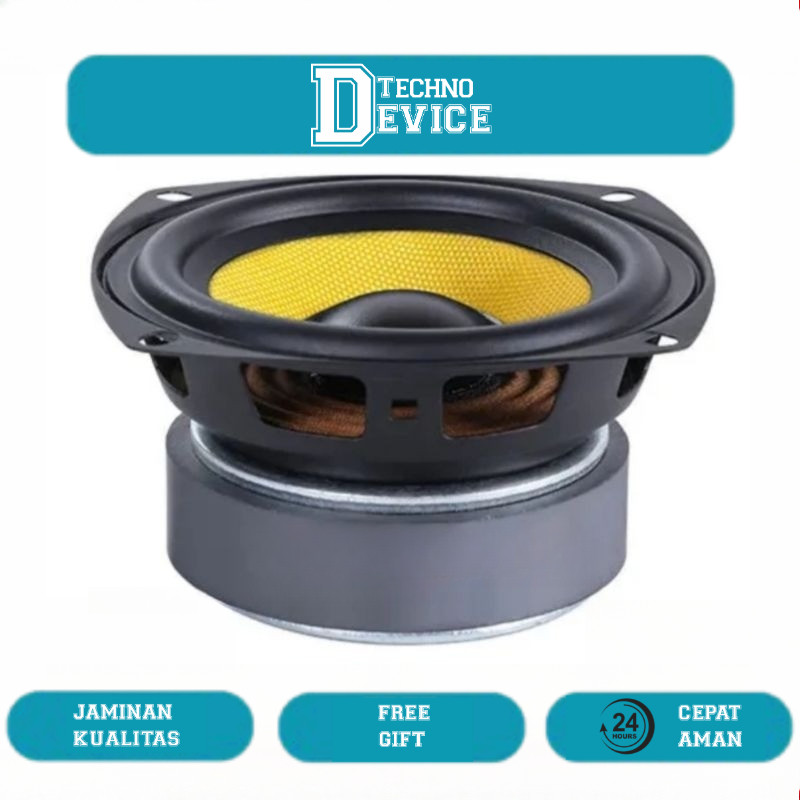 Speaker Full range Bass 3 4 Inch 4 ohm 80W 100W Hifi Fullrange MidBass Mid Woofer LM-318S LM-418S