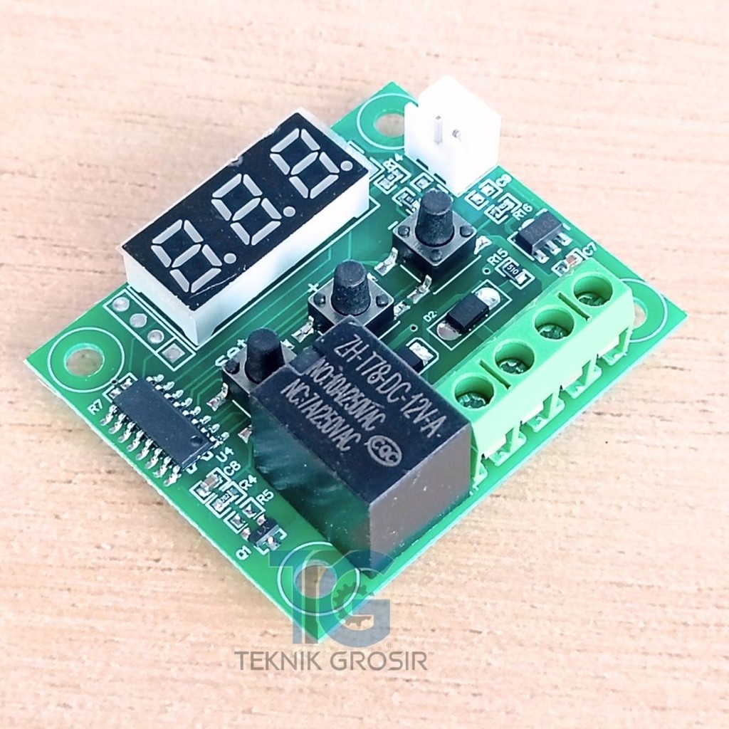 Thermostat Otomatis W1209 | Modul Digital Pengatur Suhu DC 12V