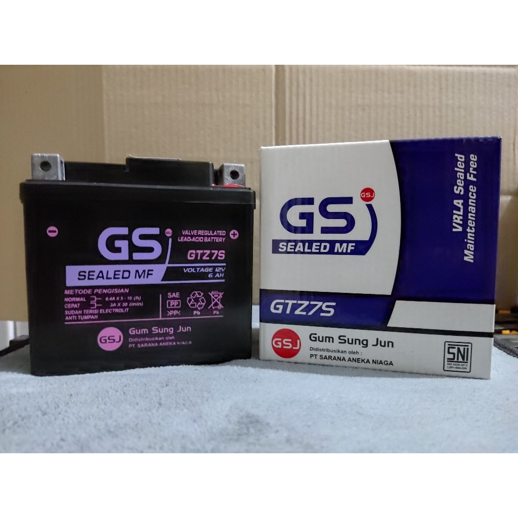 LUNDONGSHOP Aki Motor Yamaha NMax N Max N-Max GTZ7S GS  Accu Kering MF/Aki kering,VARIO