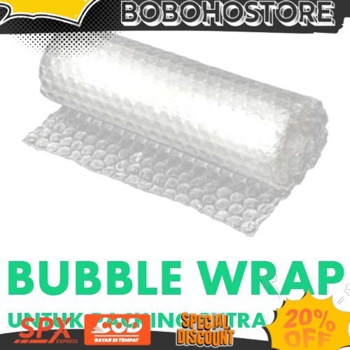 

cute Bubble wrap tambahan untuk packing lebih aman onyx