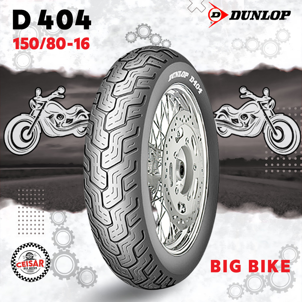 [PROMO MURAH] Ban Motor Big Bike D404 150/80 Ring 16 Tubeless