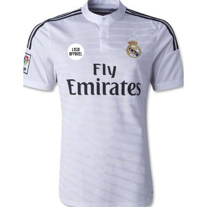 Jersey Real Madrid 2014 2015 Home Full Printing Custom Nameset