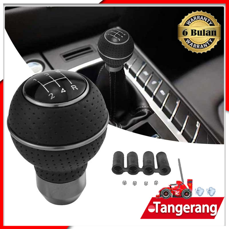 NEW Knob Persneling Knob Pemindah Gear Shift Tuas Mobil Manual Model Bulat 5 Speed Universal PREMIUM