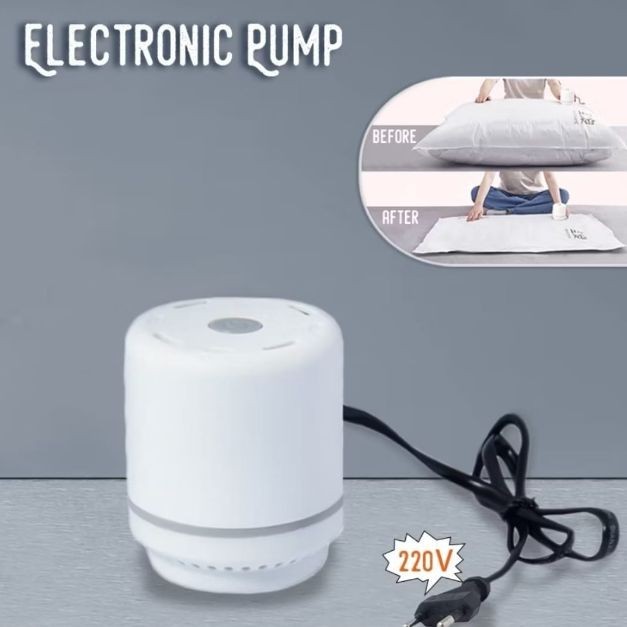 

Electric Vacuum Pump - Compression Bag Pompa Elektrik Vacuum Bag Pakaian Travel