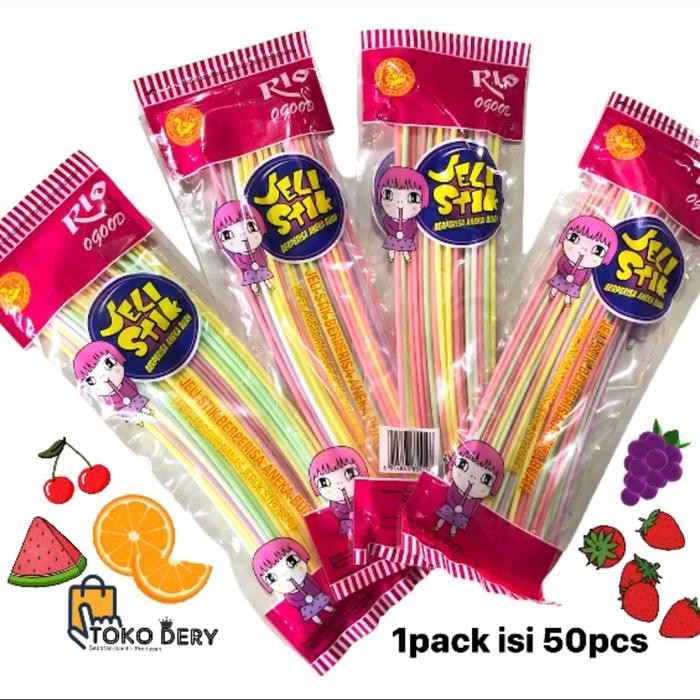 

[50Pcs] Permen Jeli Stik Jumbo