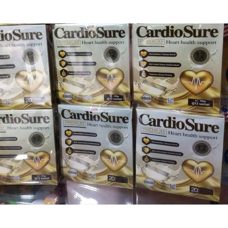 

Promo 2 Box CARDIOSURE Premium Susu Obat Herbal Jantung Kolestrol Asam Urat BPOM Halal 12 Sachet Menstabilkan Tekanan Darah & Mendetok Tubuh Herbal